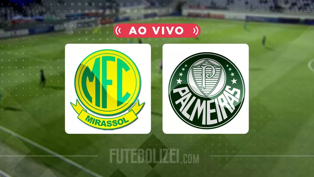 Mirassol x Palmeiras ao vivo: onde assistir, escalação provável e