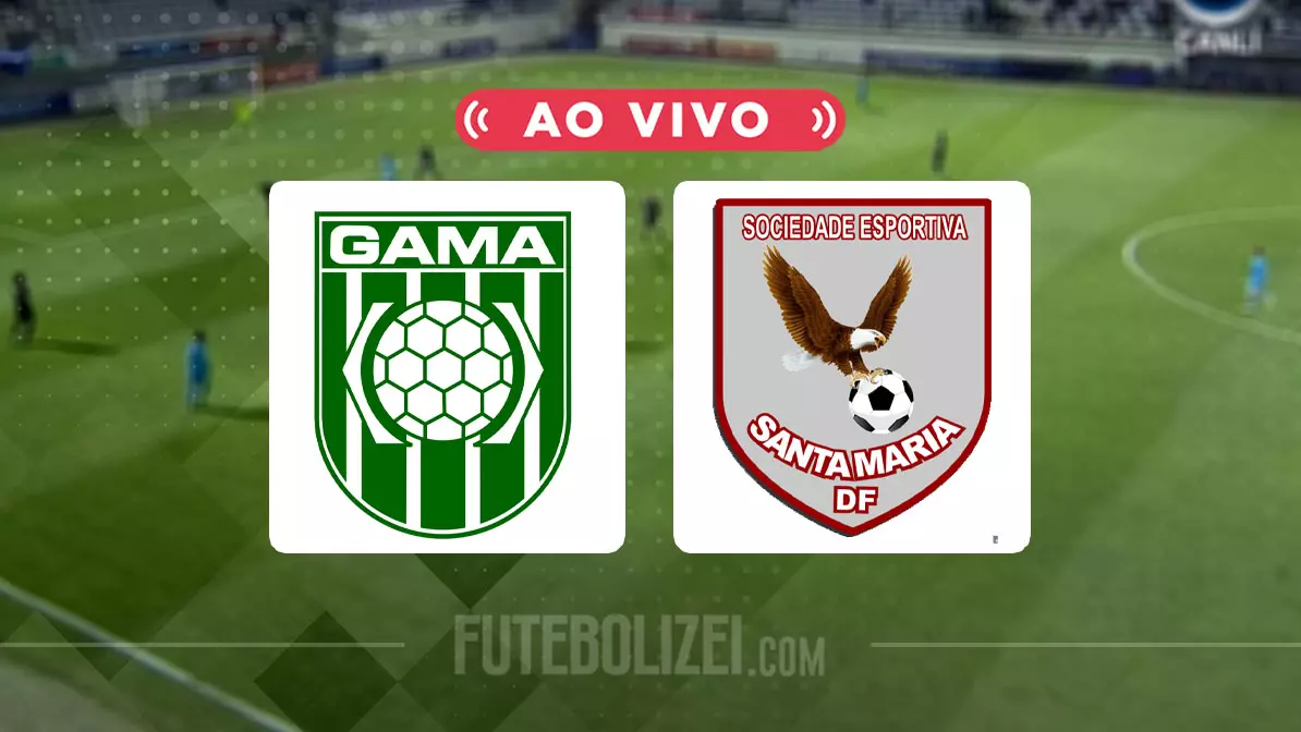 Gama x Santa Maria - Candangão 2023 - Ao Vivo 