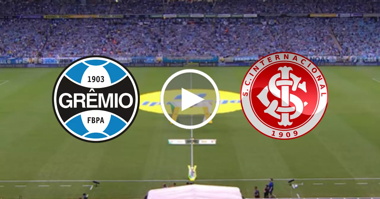 Veja como assistir o GreNal ao vivo Grêmio x Inter pelo Campeonato Gaúcho