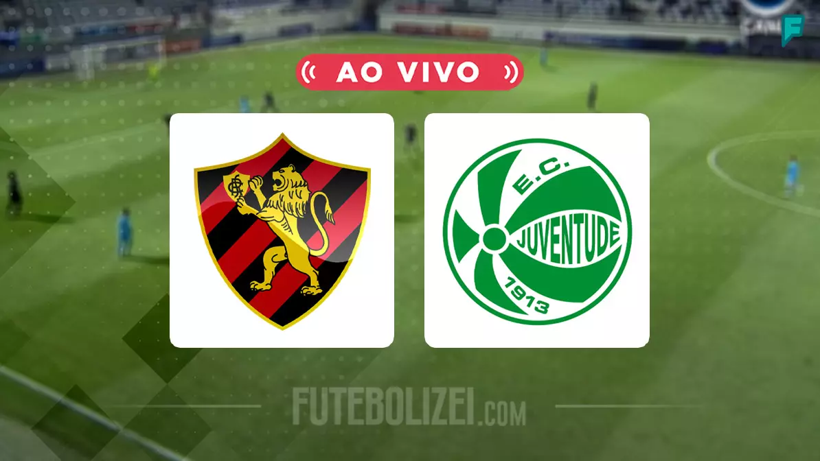 Juventude x Sport: onde assistir ao vivo e horário do jogo pela Série B