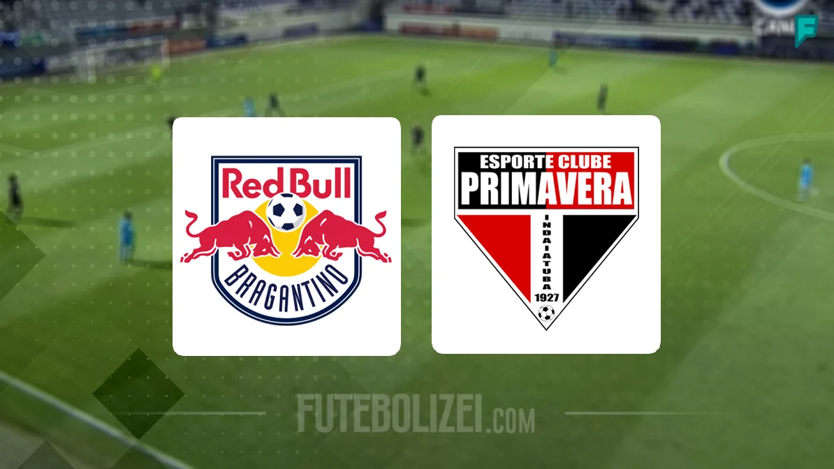 Copa Paulista: Assista ao vivo e de graça ao jogo Red Bull Bragantino x  Primavera-SP