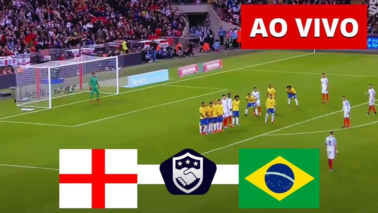 assistir Inglaterra x Brasil ao vivo hoje AMISTOSO DA SELEÇÃ